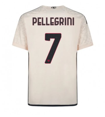 AS Roma Lorenzo Pellegrini #7 Replika Udebanetrøje 2023-24 Kortærmet